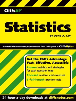 cover image of CliffsAP Statistics